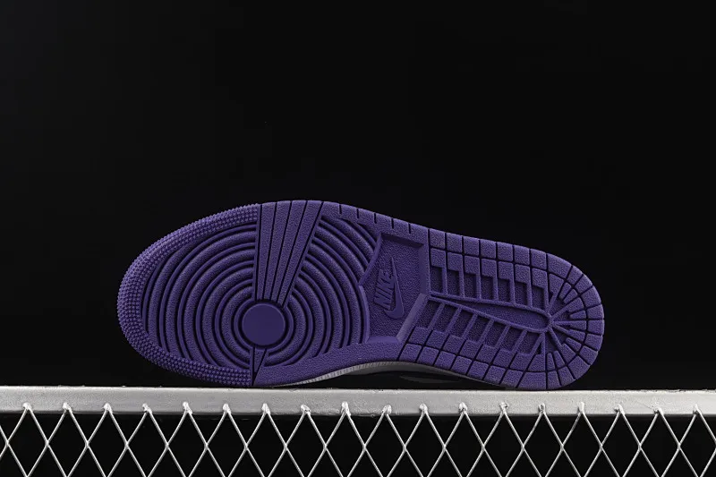 All categories Air Jordan Jordan series basketball shoes Air Jordan 1 Low Air Jordan AJ1 Low AJ1 Joe 1 white and purple low-top cultural leisure sports basketball shoes DC0774-500